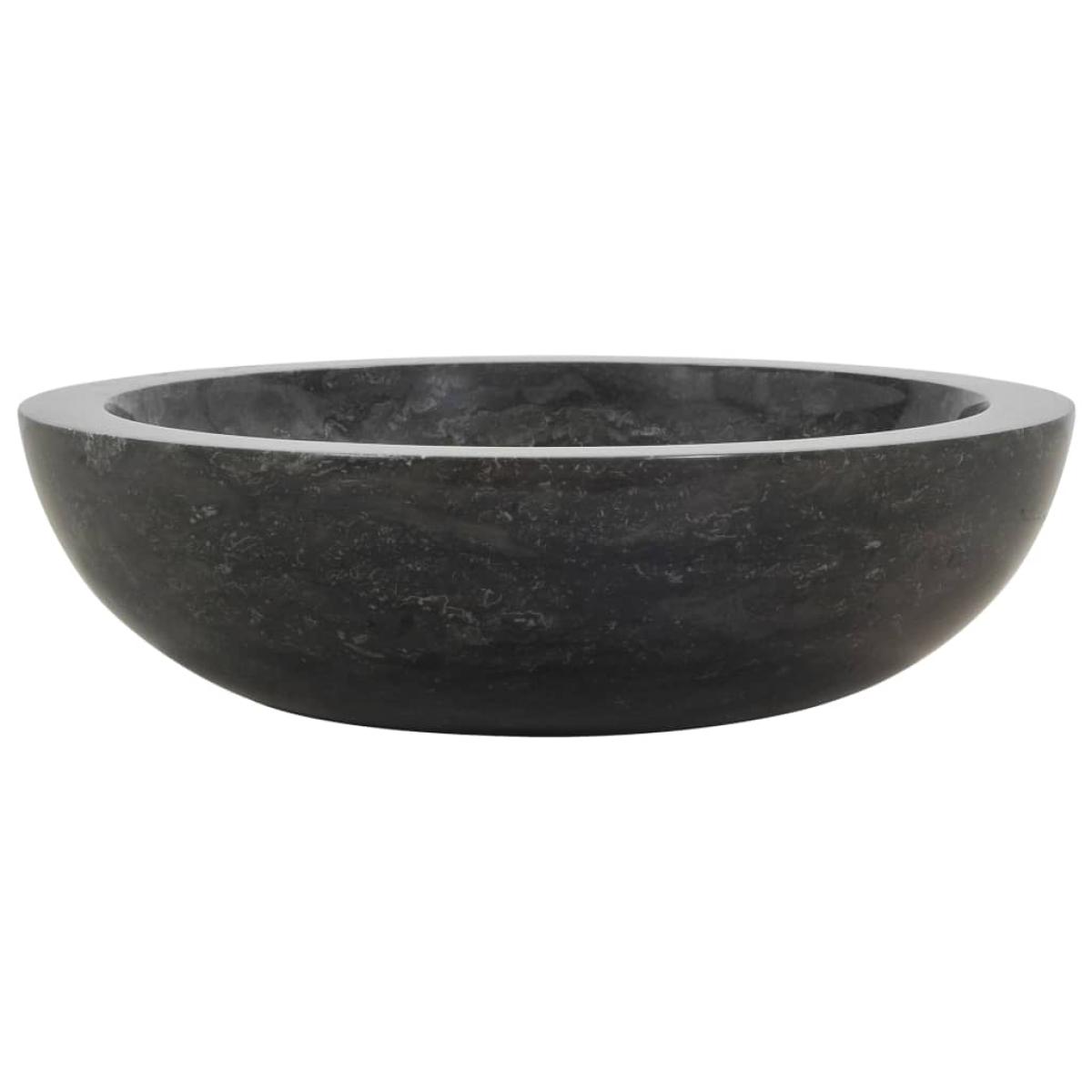 Lavabo 40x12 cm mármol negro
