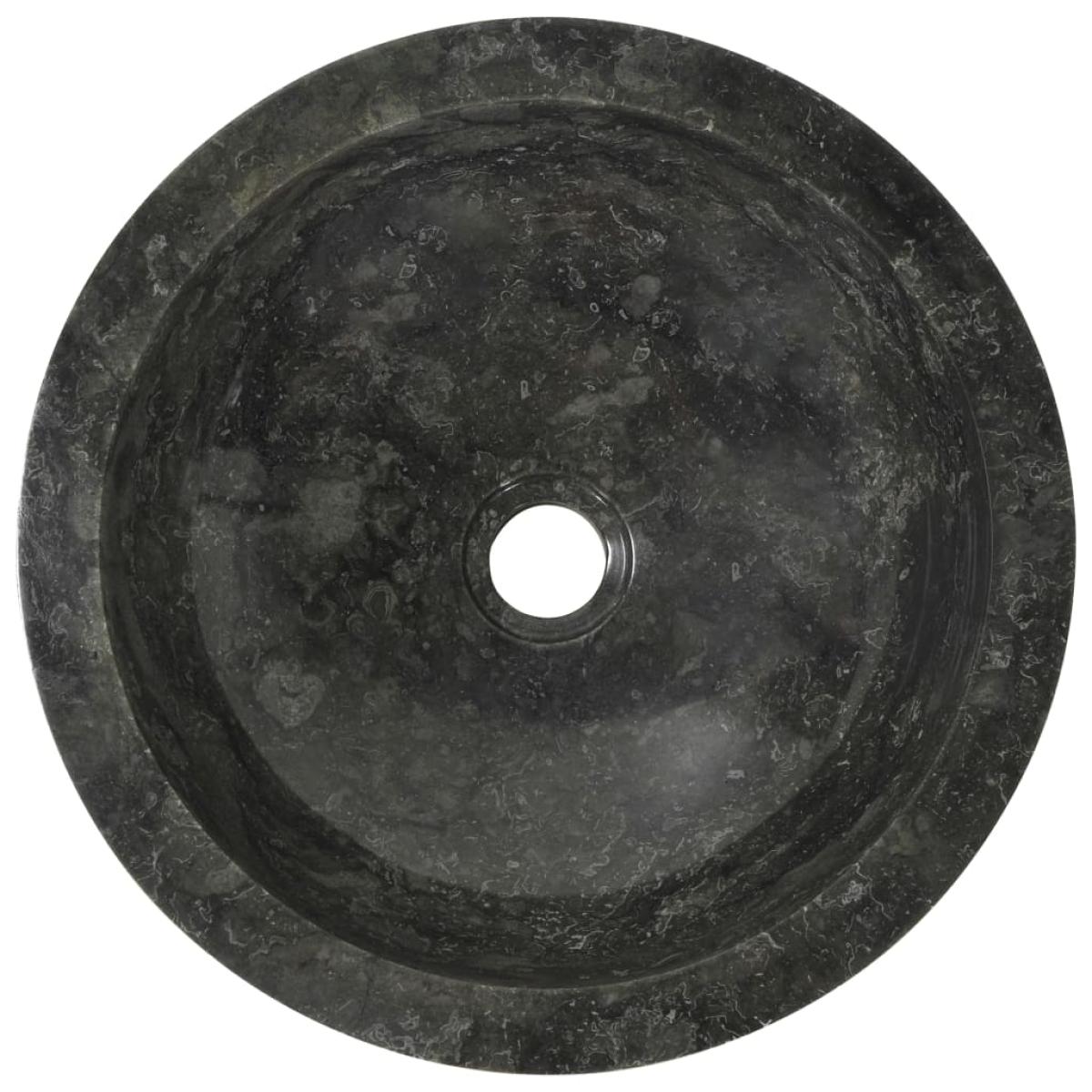 Lavabo 40x12 cm mármol negro