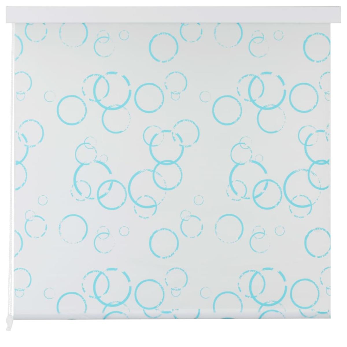 Persiana enrollable de ducha 160x240 cm burbujas