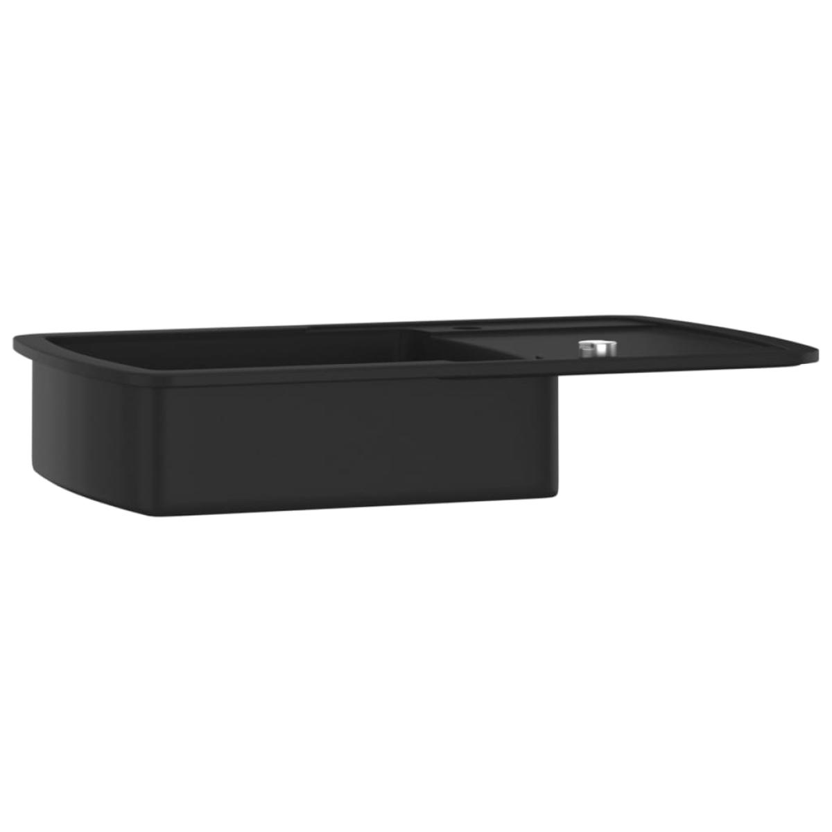 Fregadero de cocina de un seno de granito