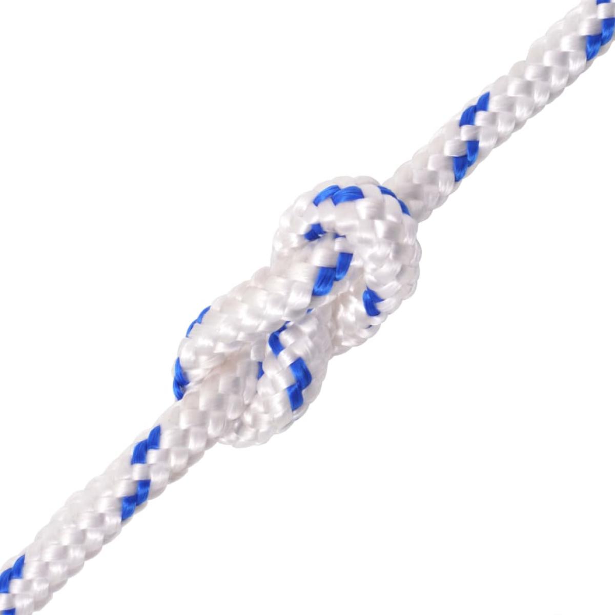 Cuerda marina de polipropileno 16 mm 250 m blanca