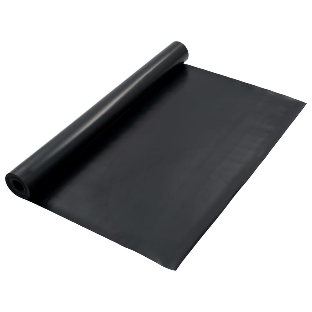 Alfombrilla de goma antideslizante 1,2x5 m 2 mm lisa