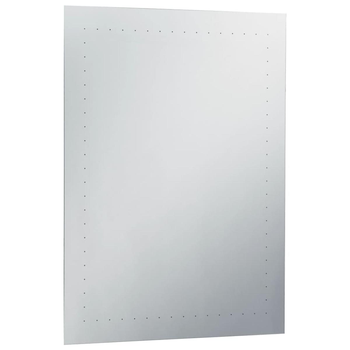 Espejo de pared de baño con LED 60x80 cm