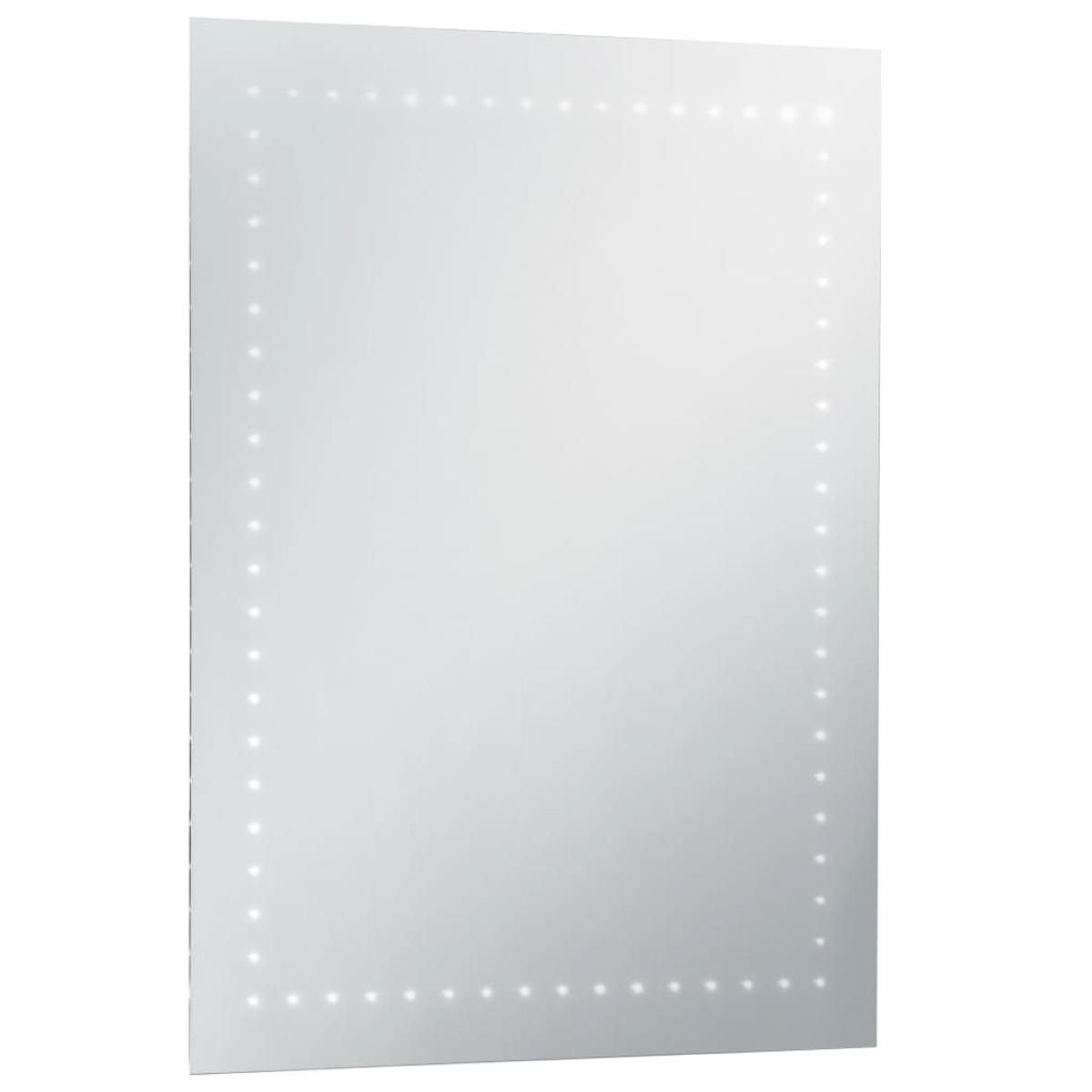 Espejo de pared de baño con LED 60x80 cm