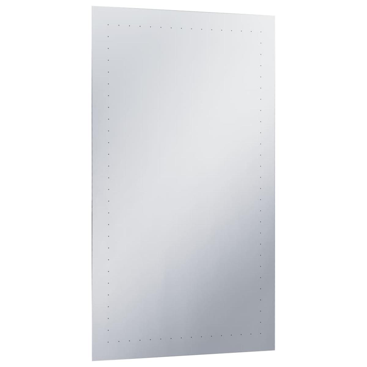 Espejo de pared de baño con LED 60x100 cm