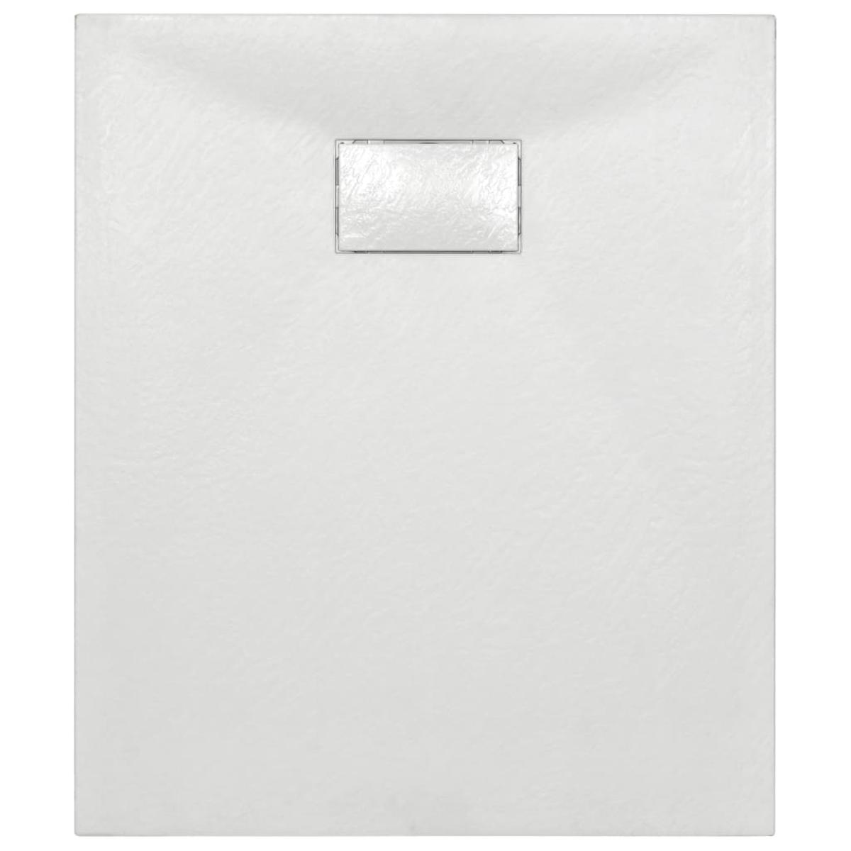 Plato de ducha SMC blanco 90x70 cm