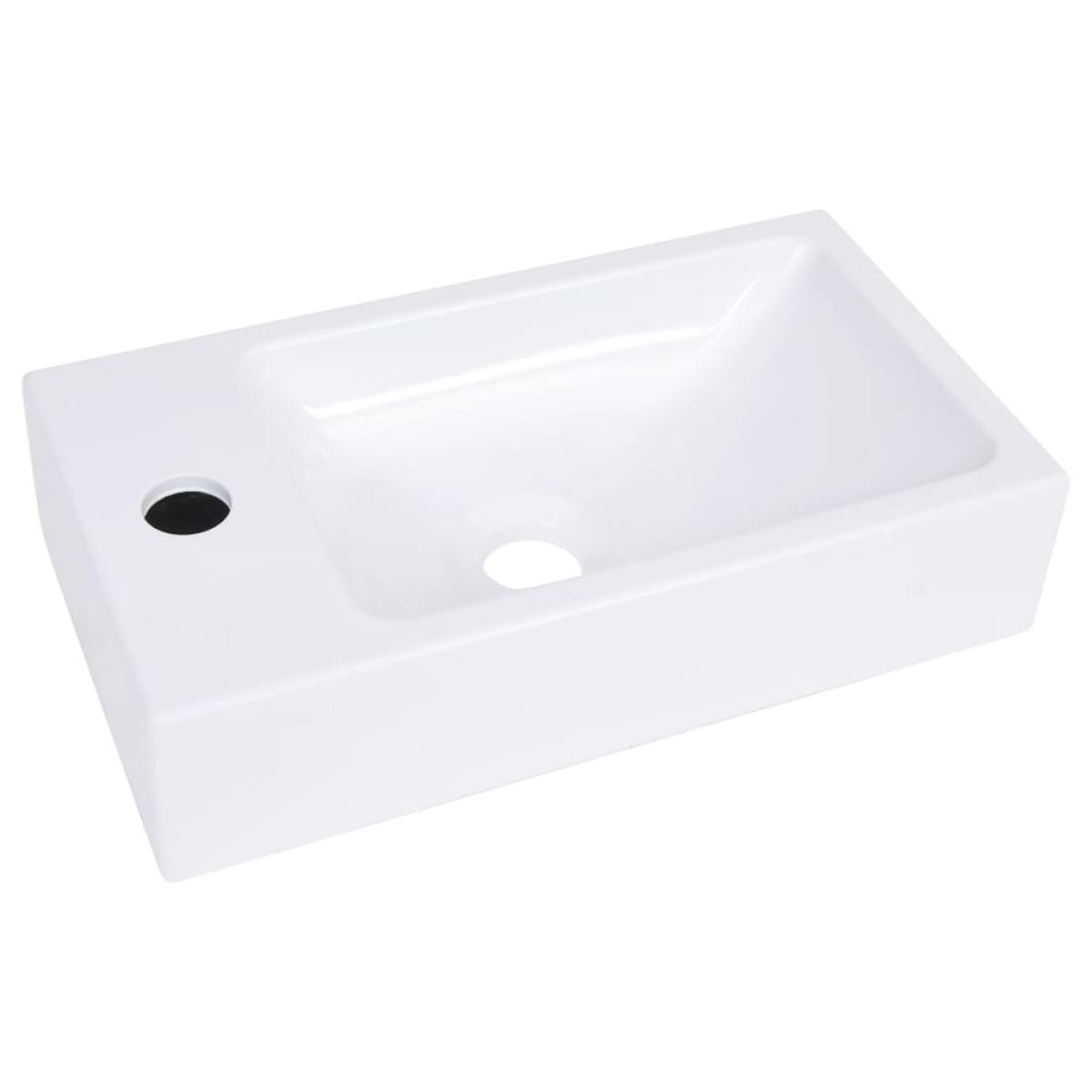 Lavabo SMC blanco 400x220x90 mm