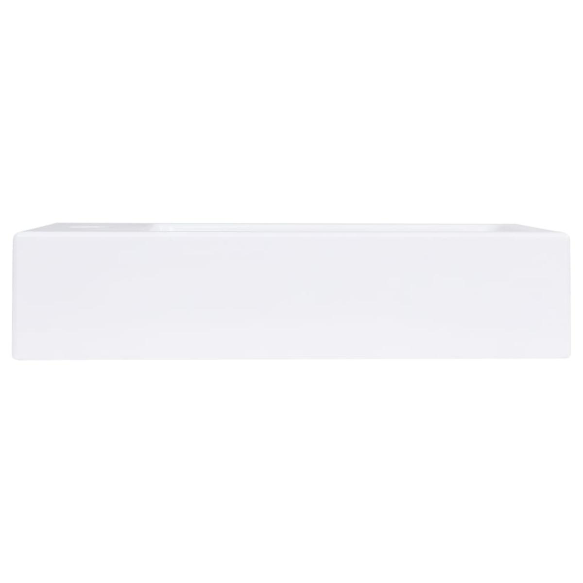 Lavabo SMC blanco 400x220x90 mm