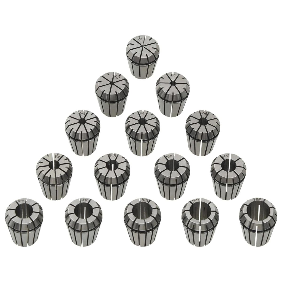 Boquilla de sujeción ER25 15 pzas Set herramientas de torneado
