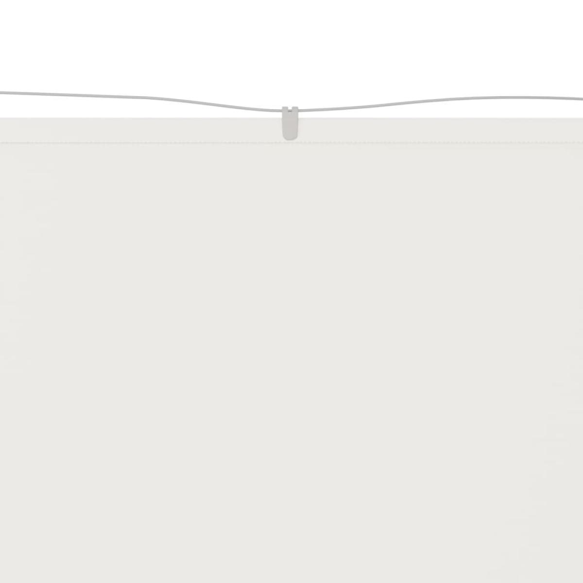 Toldo vertical blanco 140x270 cm tela oxford