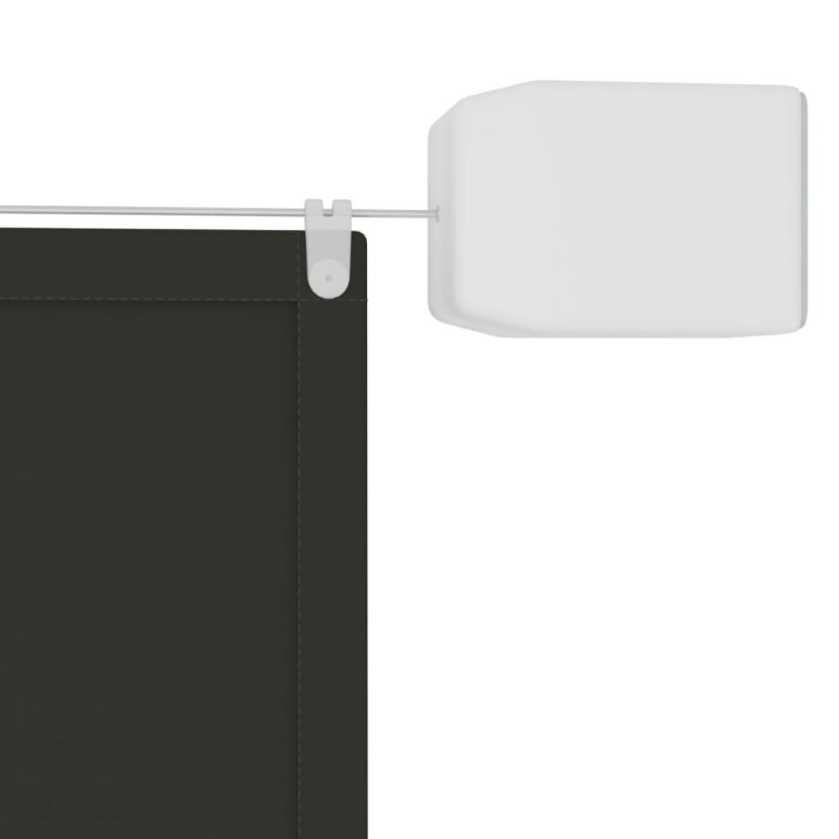 Toldo vertical gris antracita 100x1000 cm tela oxford