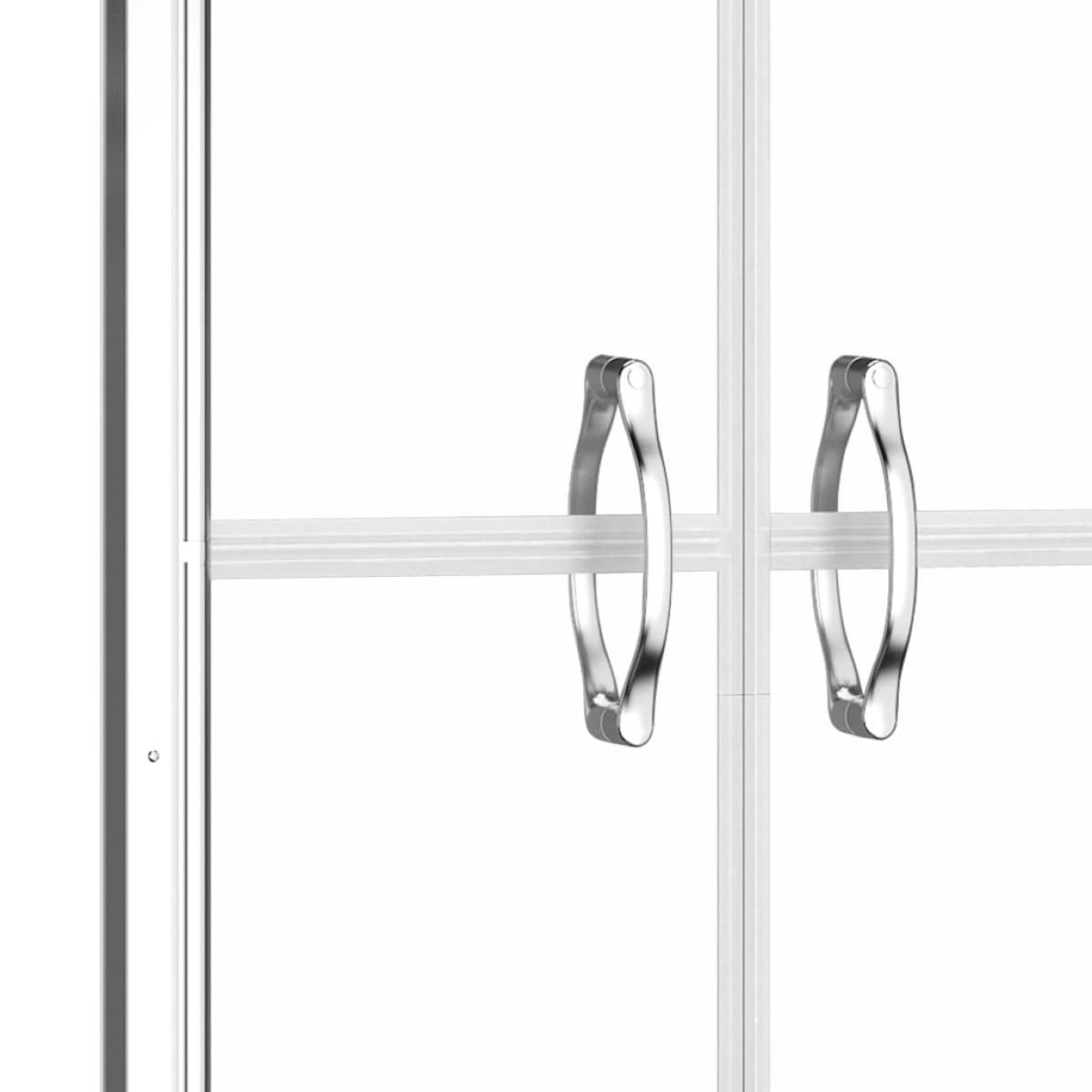 Puerta de ducha transparente ESG 76x190 cm