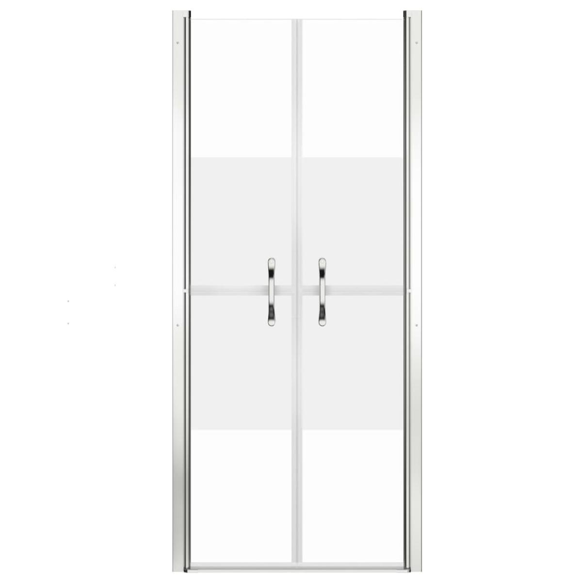 Puerta de ducha ESG medio esmerilado 86x190 cm