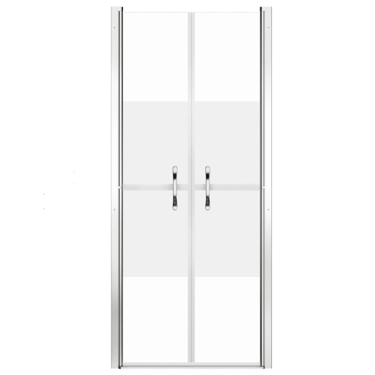 Puerta de ducha ESG medio esmerilado 91x190 cm