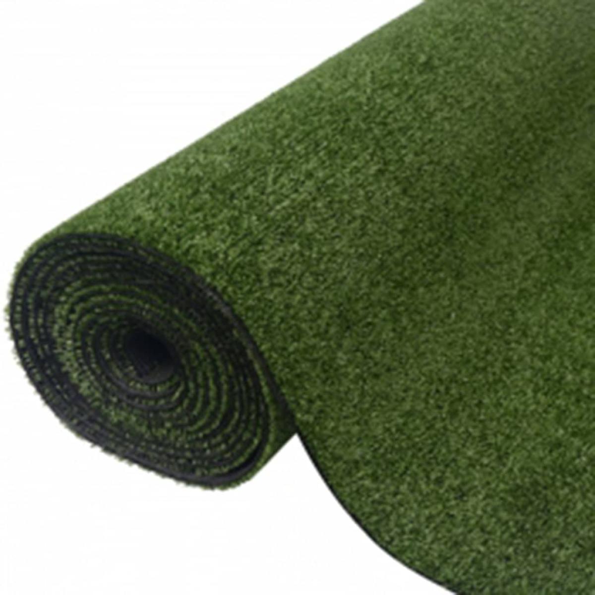 Césped artificial 7/9 mm 0,5x5 m verde