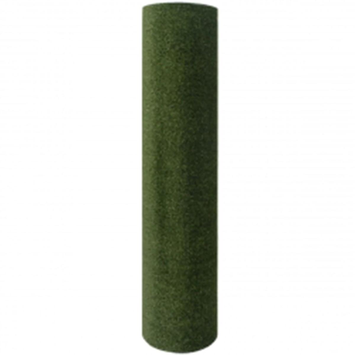 Césped artificial 7/9 mm 0,5x5 m verde