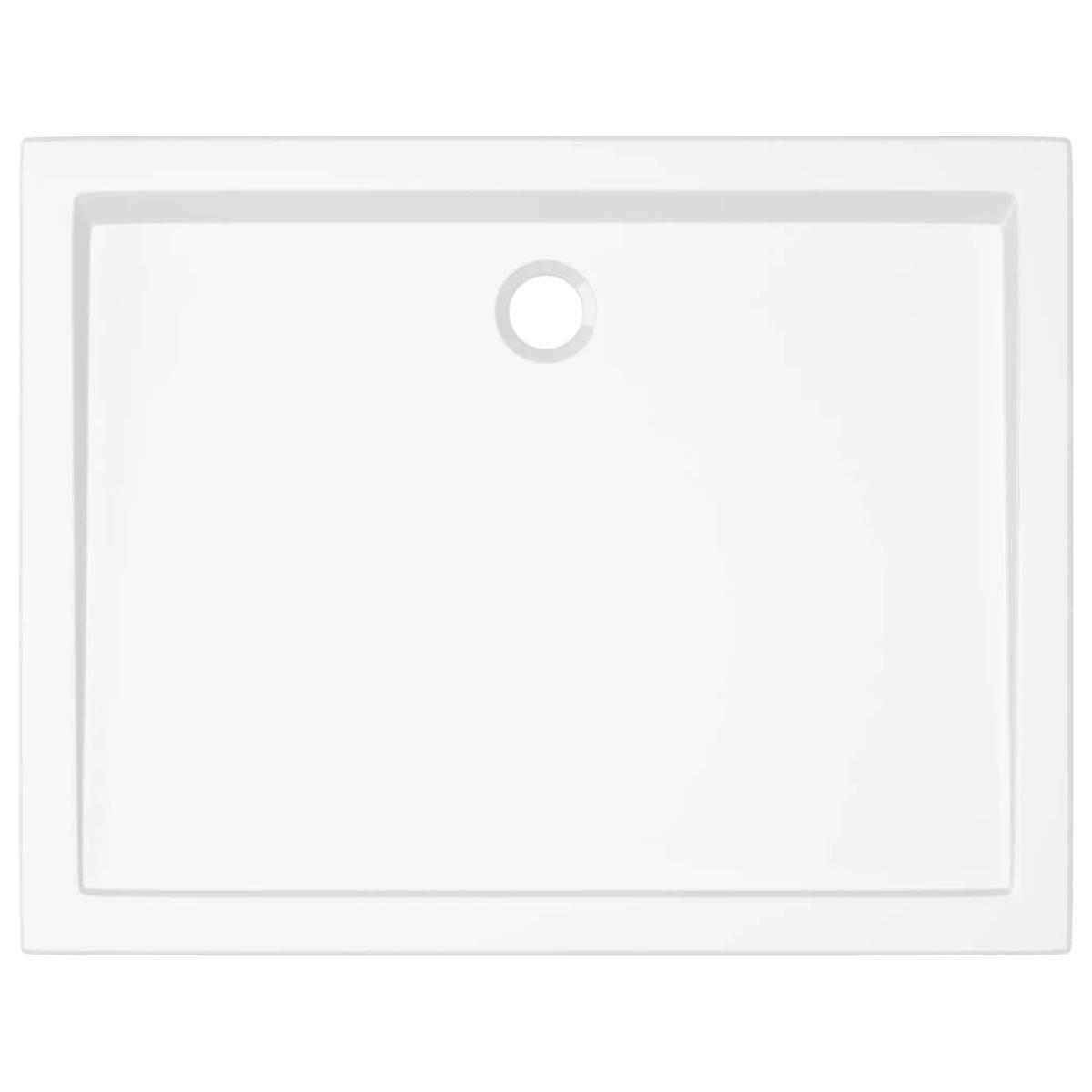 Plato de ducha rectangular ABS 70x90 cm