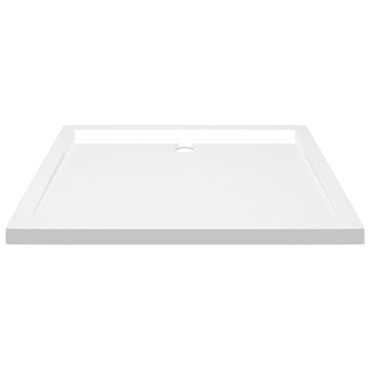 Plato de ducha rectangular ABS 80x100 cm