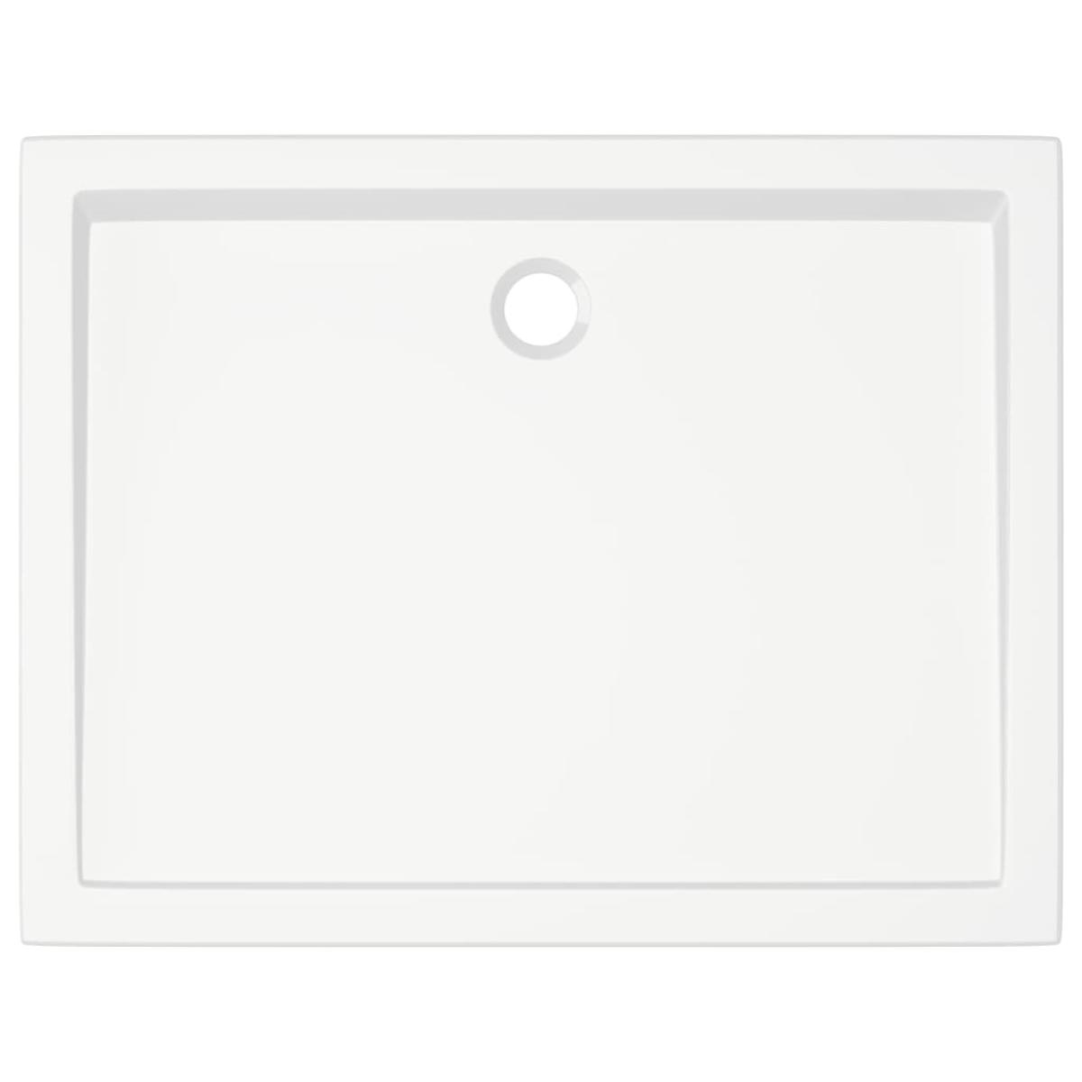 Plato de ducha rectangular ABS 80x100 cm