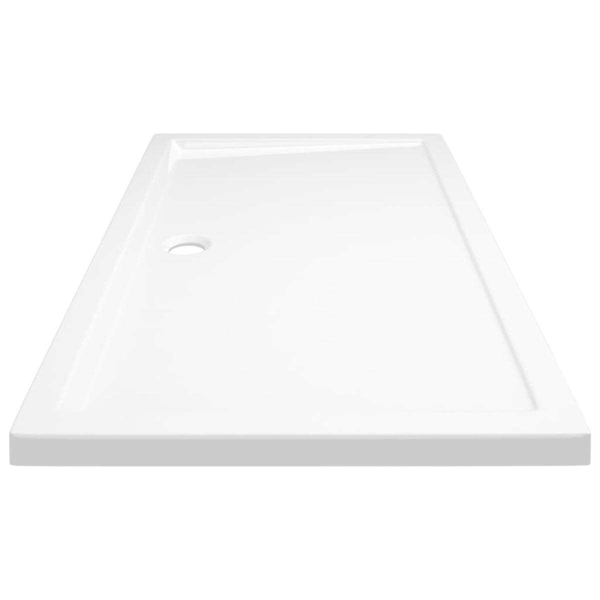 Plato de ducha rectangular ABS 70x120 cm