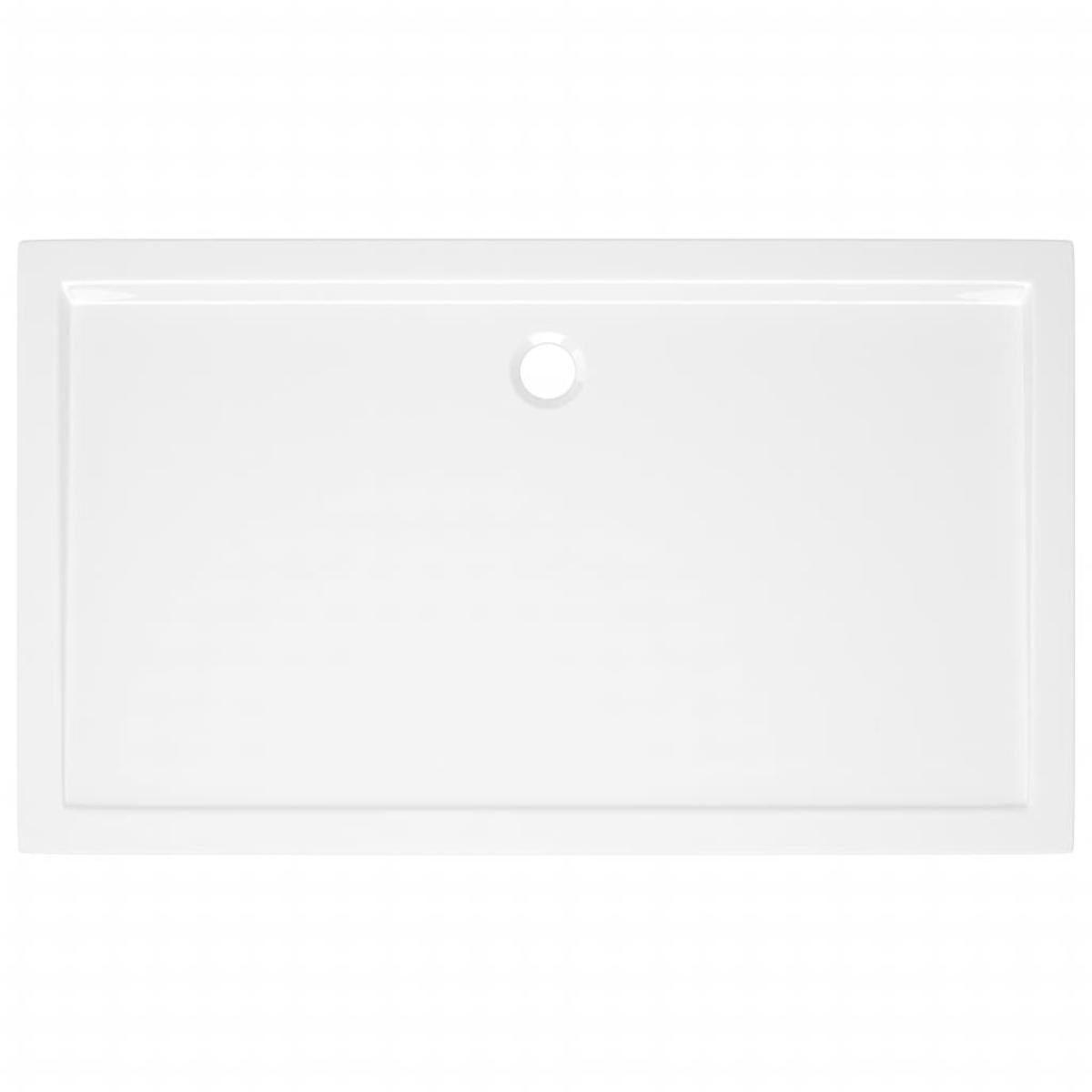 Plato de ducha rectangular ABS 70x120 cm