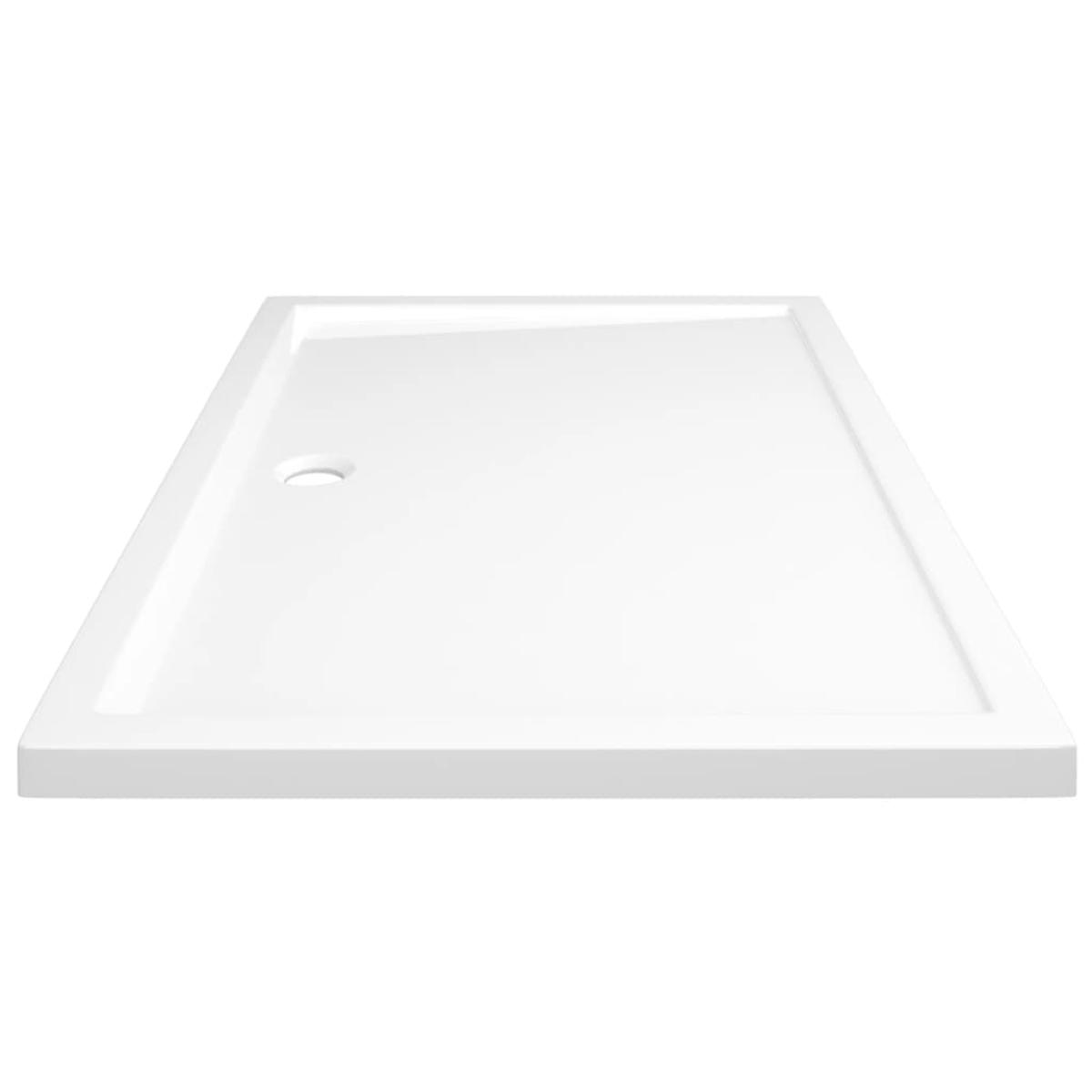 Plato de ducha rectangular ABS 80x120 cm