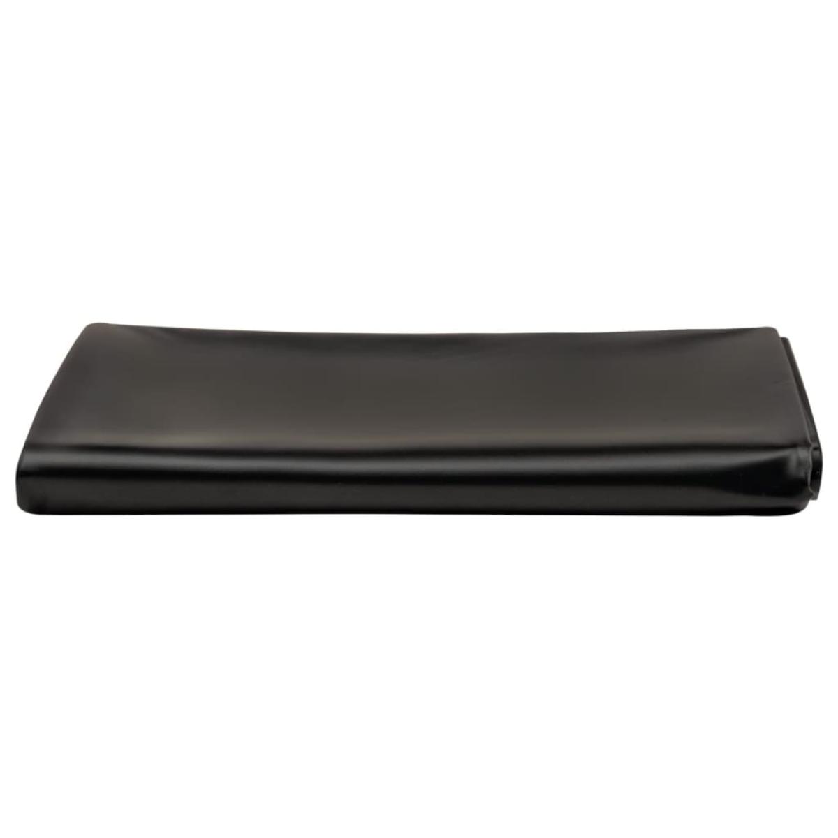 Revestimiento de estanque negro 2x2 m PVC 0.5 mm