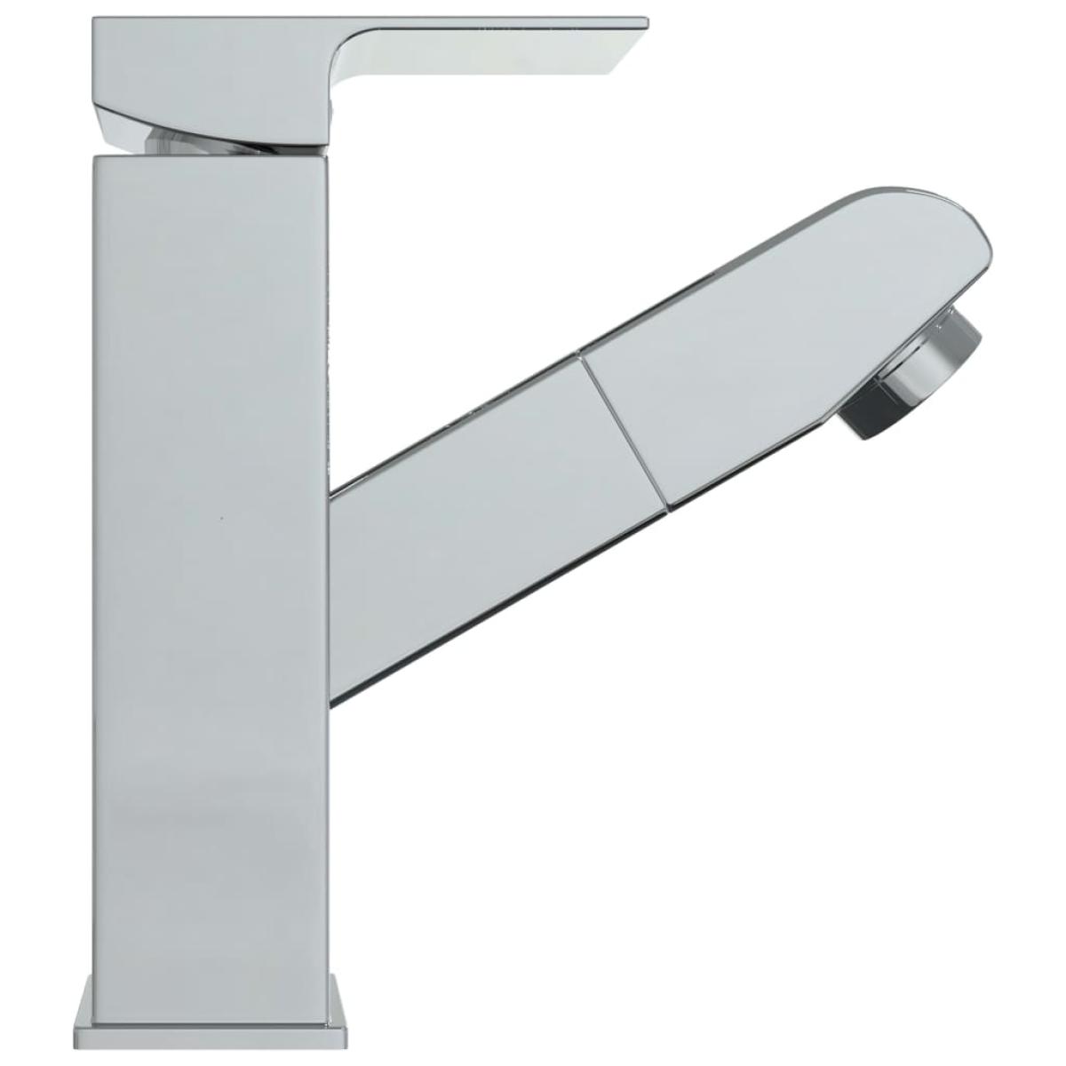 Grifo para lavabo con función extraíble cromado 157x172 mm
