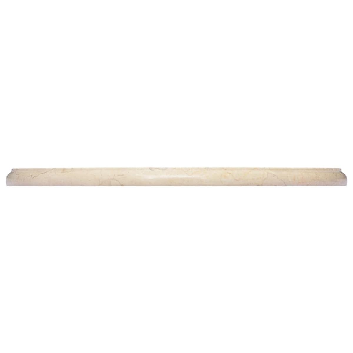 Tablero para mesa mármol color crema Ø50x2,5 cm