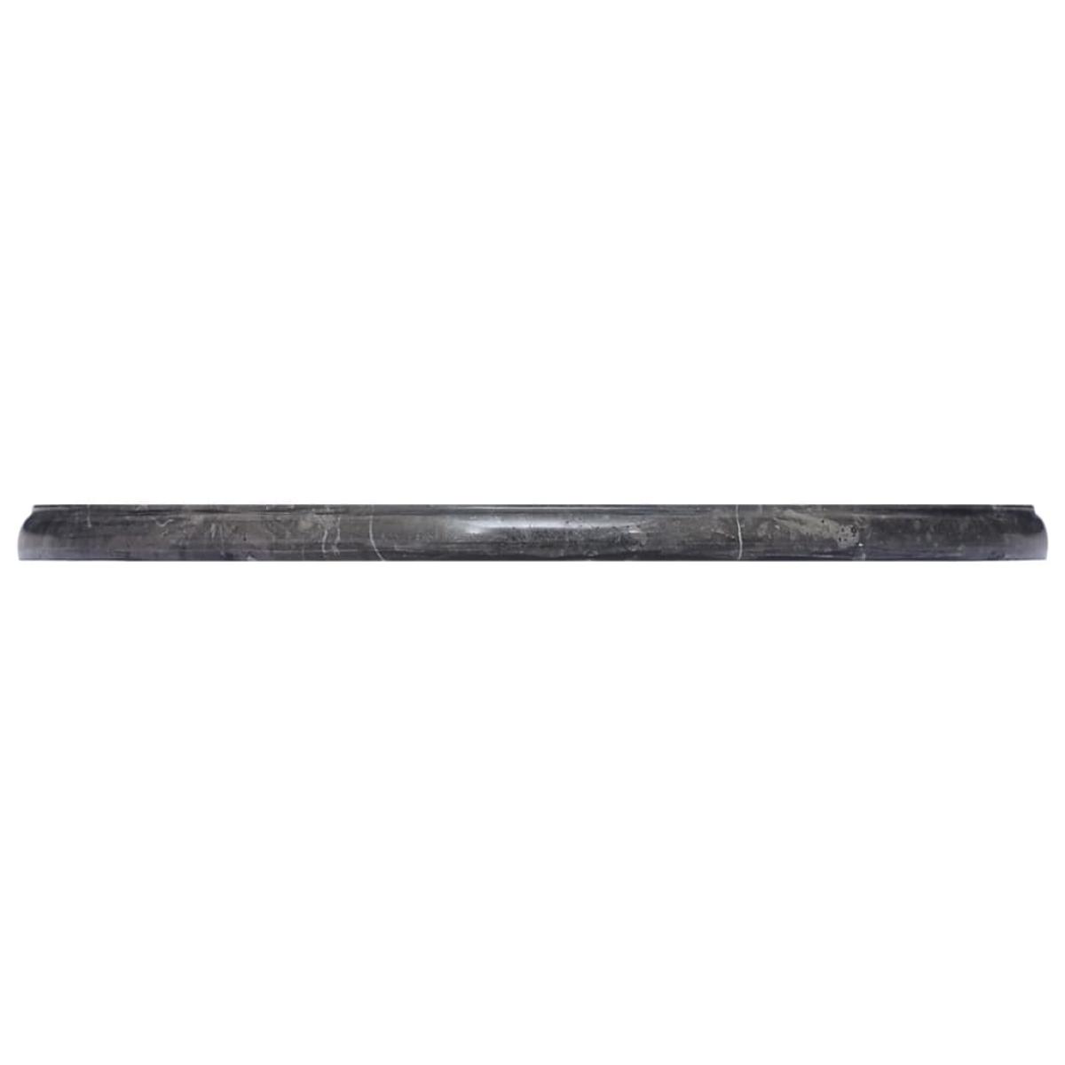 Tablero para mesa mármol negro Ø50x2,5 cm