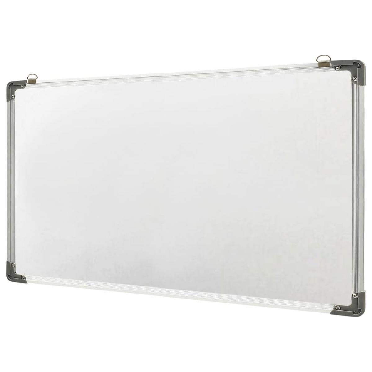 Pizarra magnética acero blanco 110x60 cm