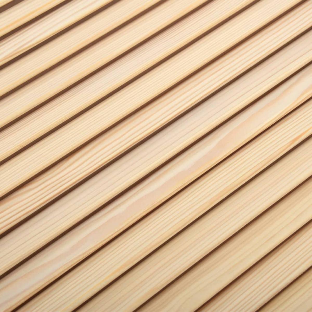 Puerta tipo persiana madera maciza de pino 39,5x59,4cm