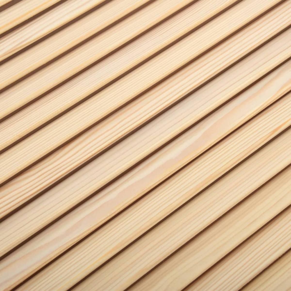Puerta tipo persiana madera maciza de pino 69x39,4cm
