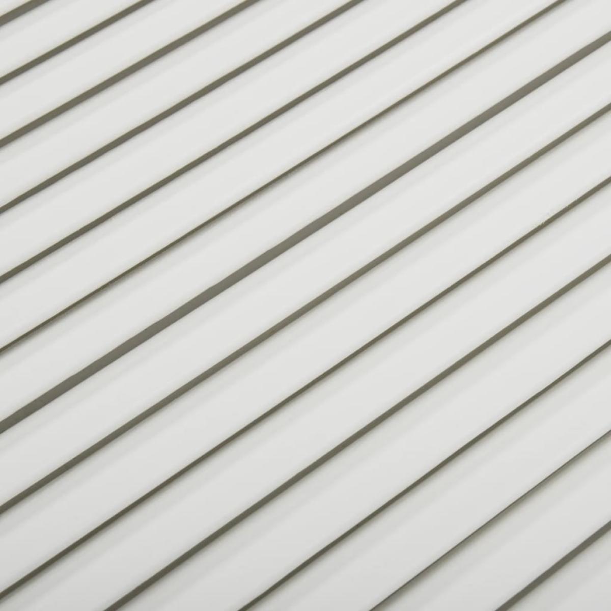 Puerta tipo persiana madera maciza de pino blanco 99,3x39,4cm