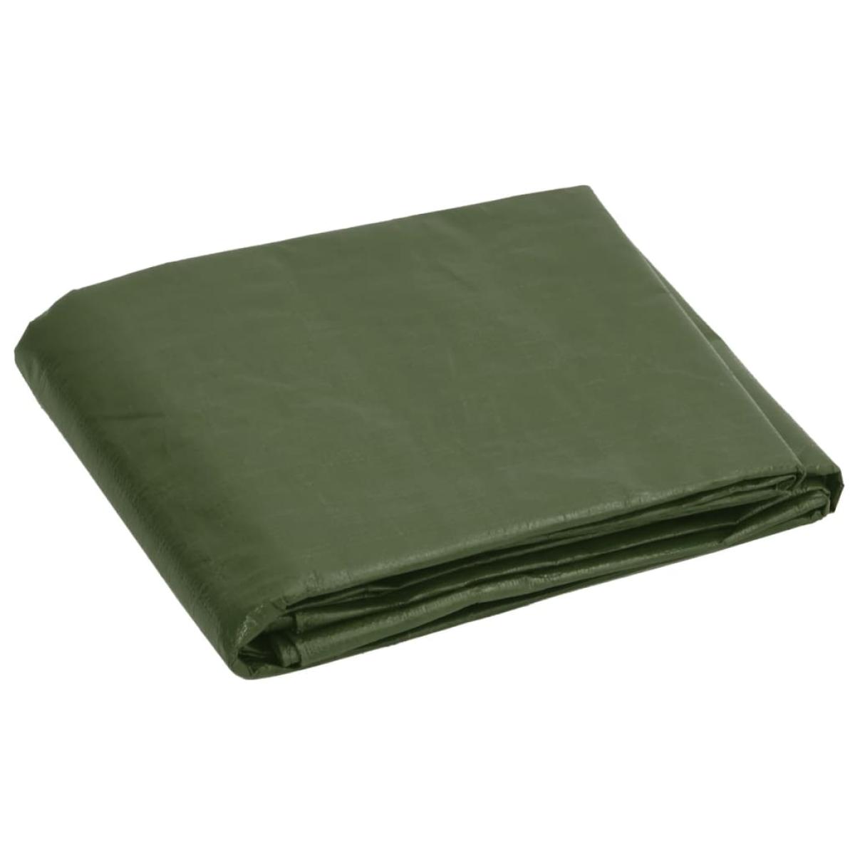 Lona HDPE verde 180 g/m² 4x5 m