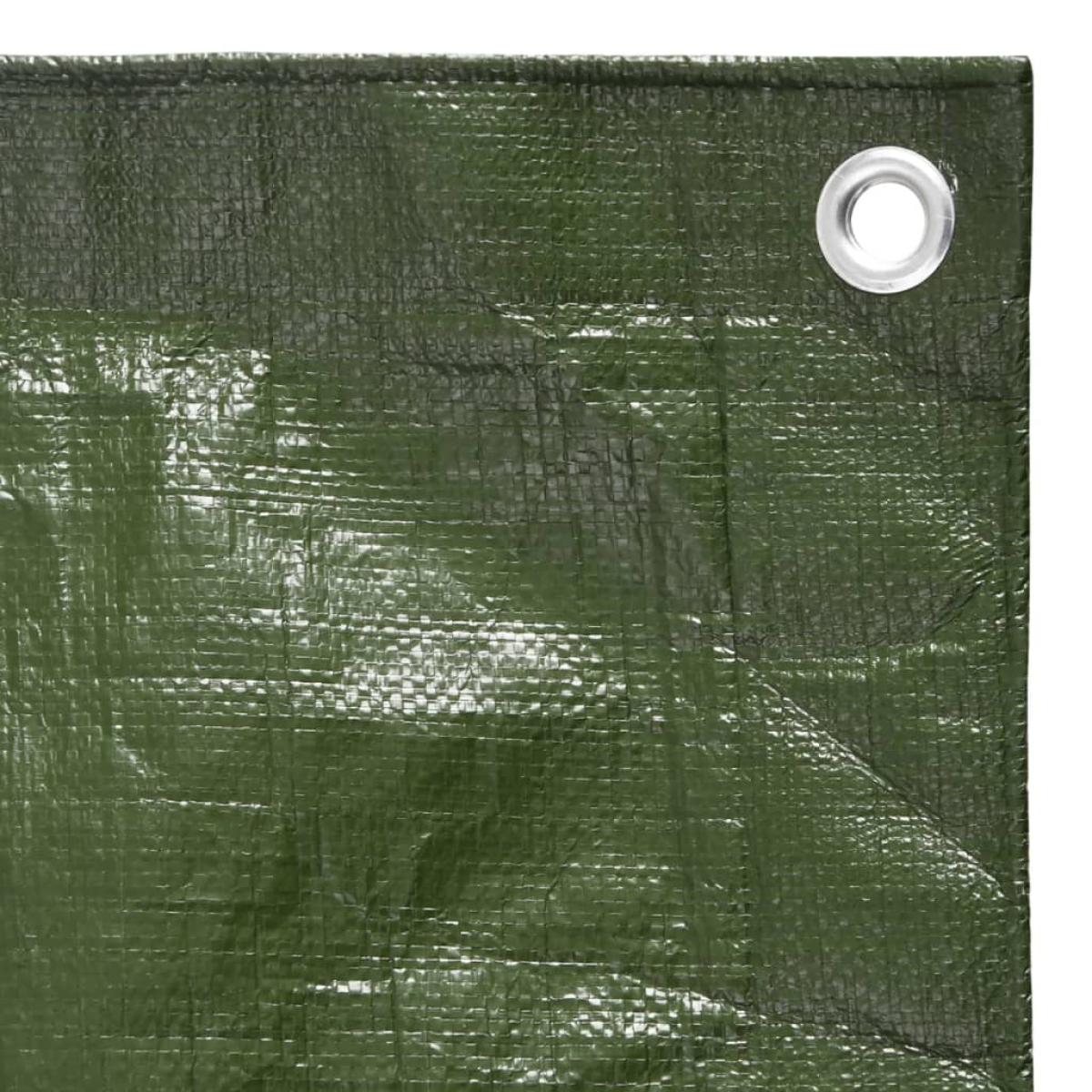 Lona HDPE verde 180 g/m² 4x5 m