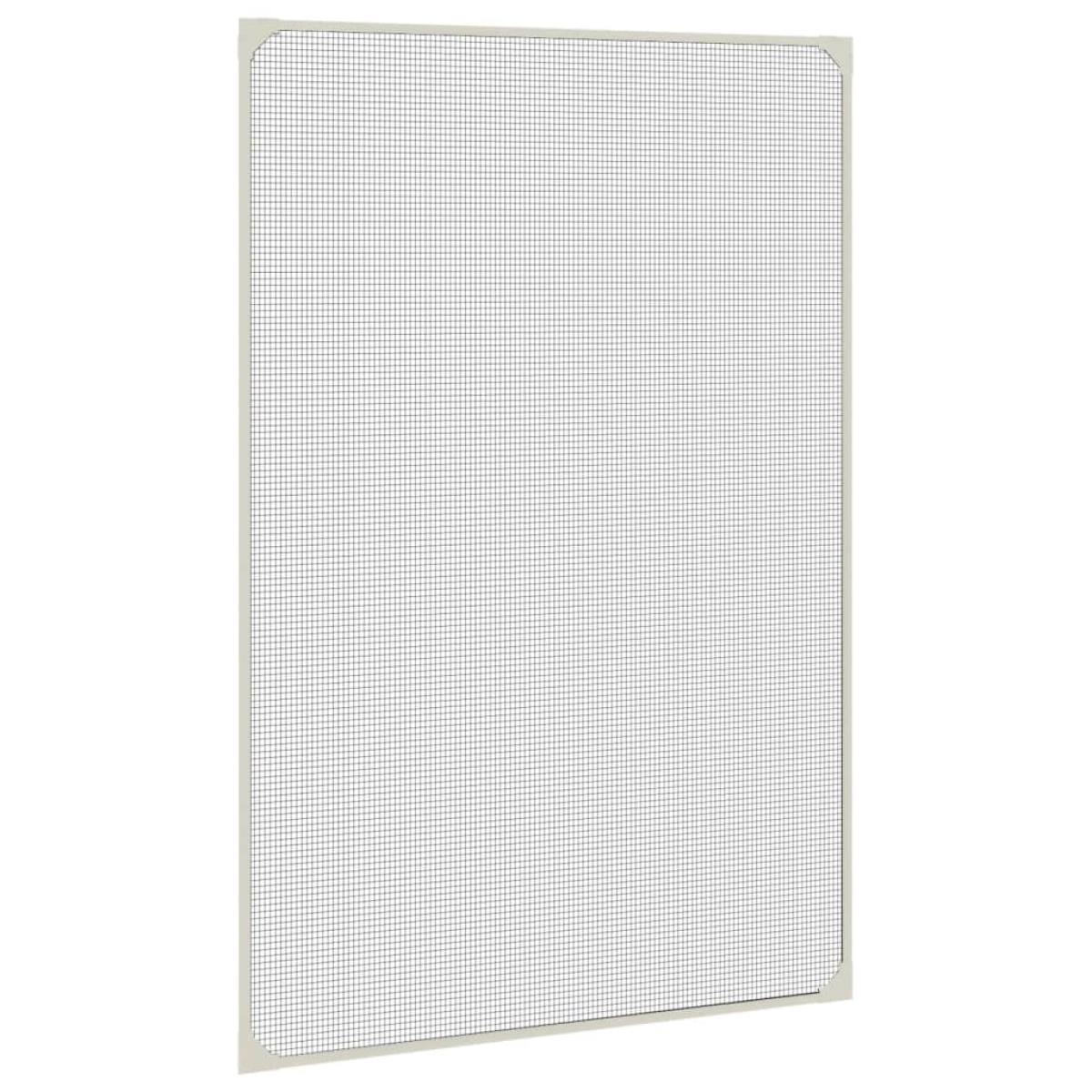 Mosquitera magnética para ventanas blanco 80x120 cm