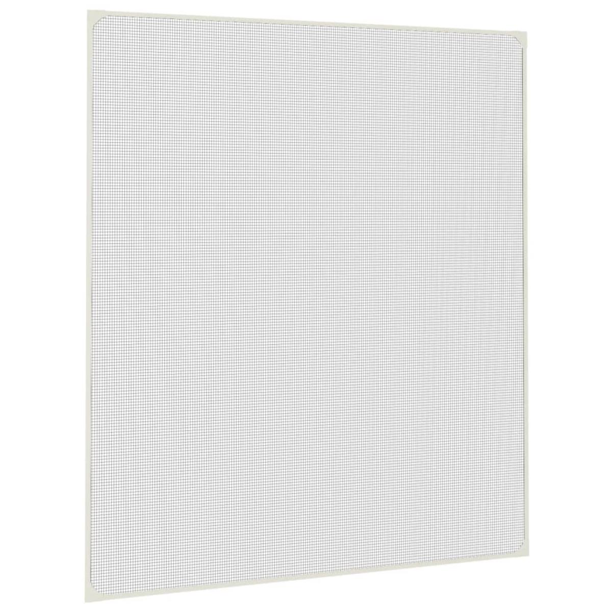 Mosquitera magnética para ventanas blanco 130x150 cm