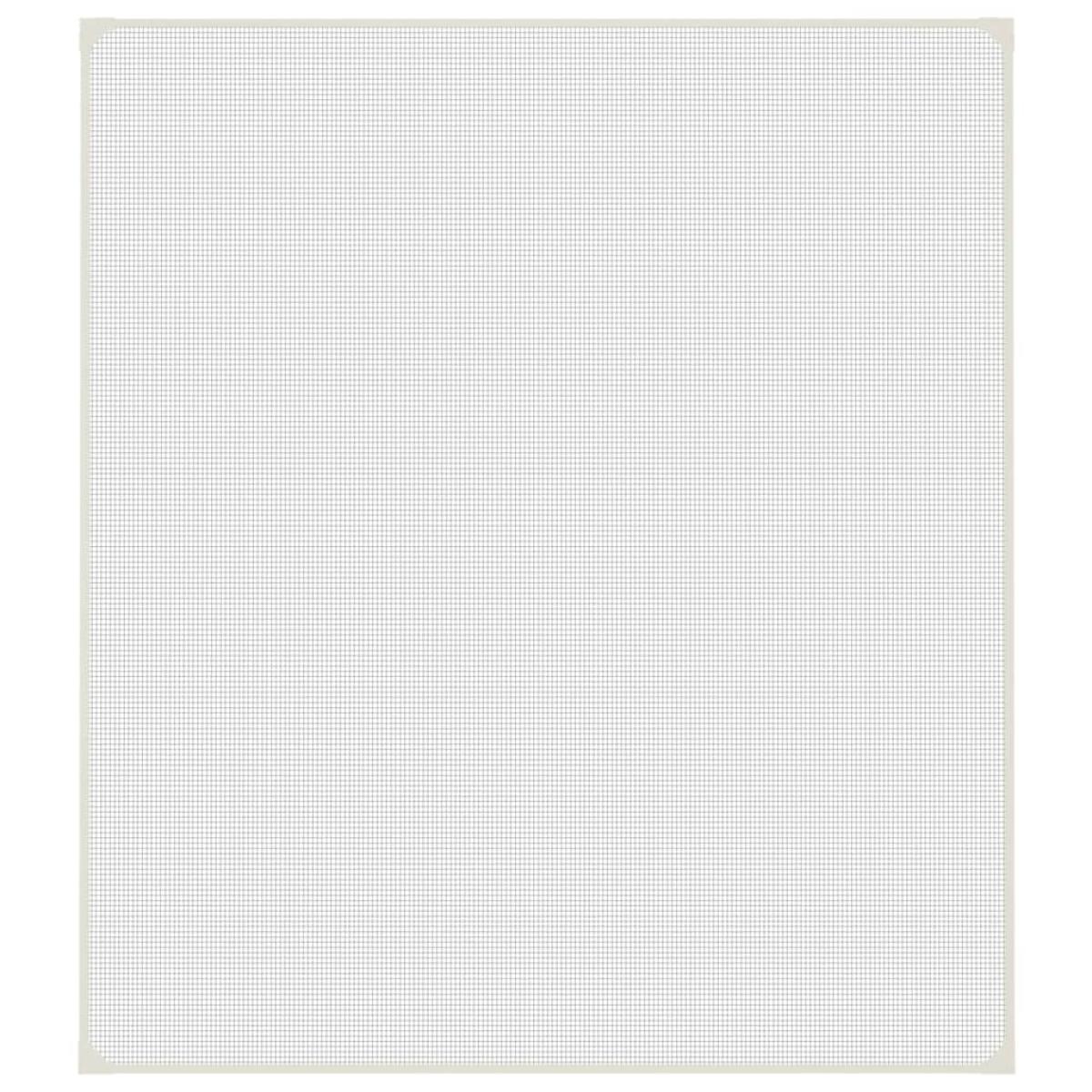 Mosquitera magnética para ventanas blanco 130x150 cm