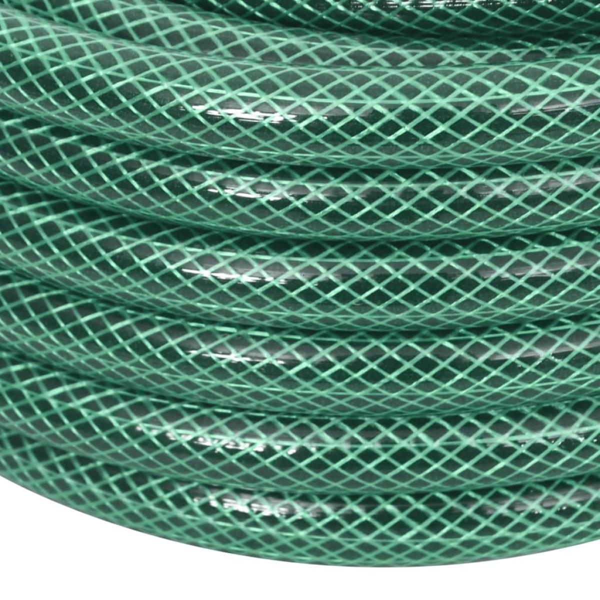 Manguera de jardín PVC verde 50 m