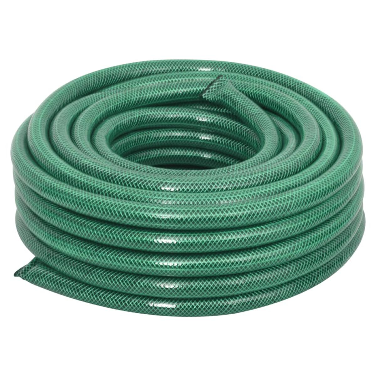 Manguera de jardín PVC verde 30 m
