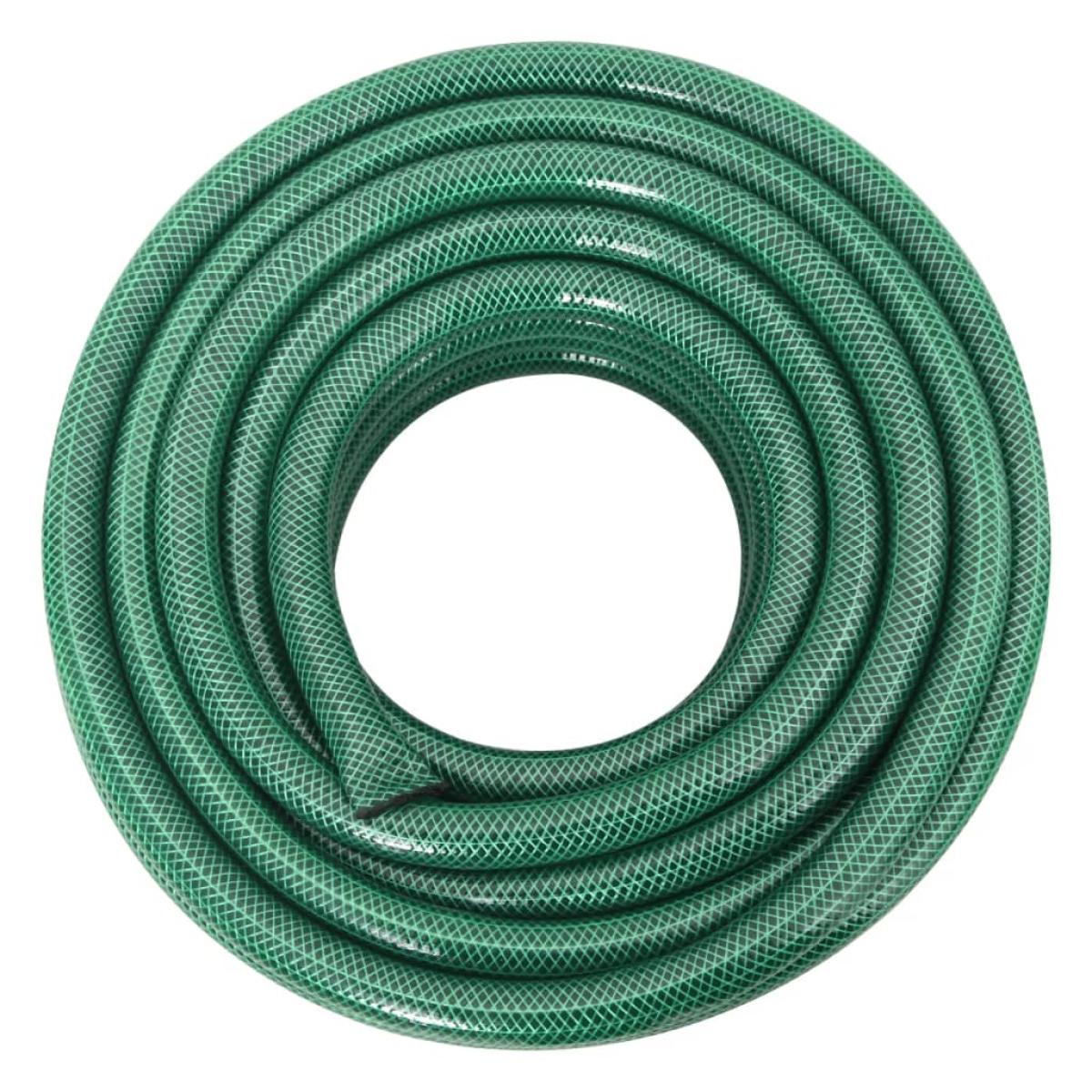Manguera de jardín PVC verde 30 m