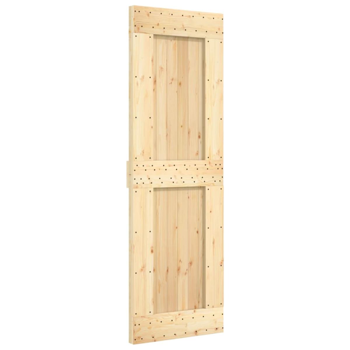 Puerta NARVIK madera maciza pino 70x210 cm