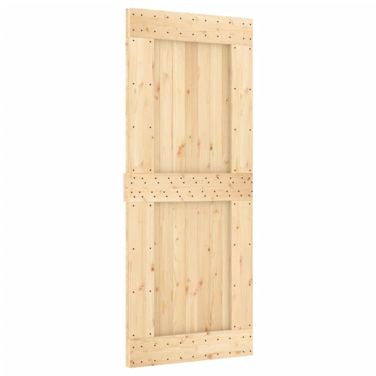 Puerta NARVIK madera maciza pino 85x210 cm