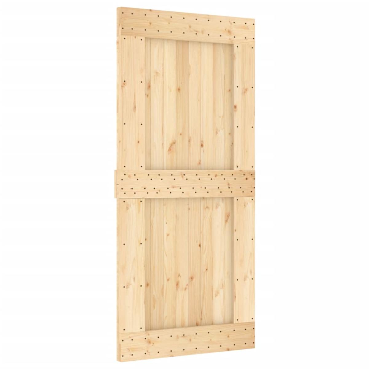 Puerta NARVIK madera maciza pino 95x210 cm