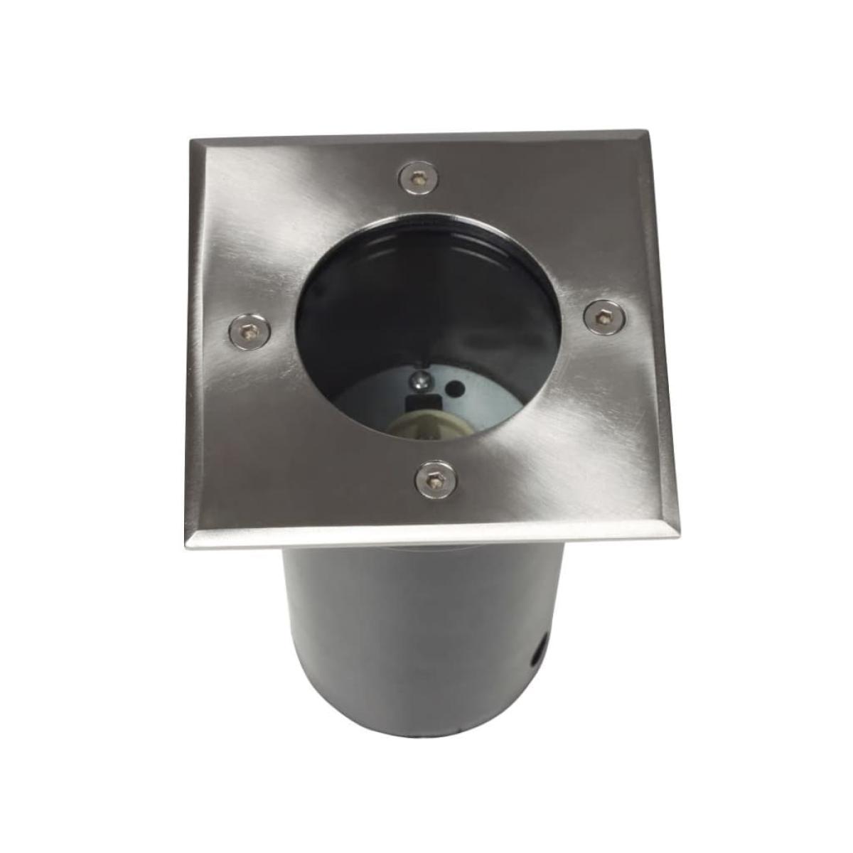 Luces de suelo de exterior cuadradas 12 unidades