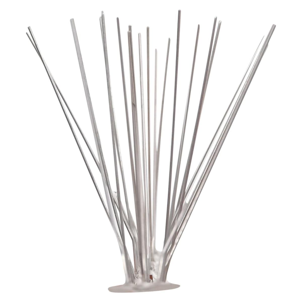 Set de 6 hileras pinchos contra pájaros y palomas 5 filas 3 m