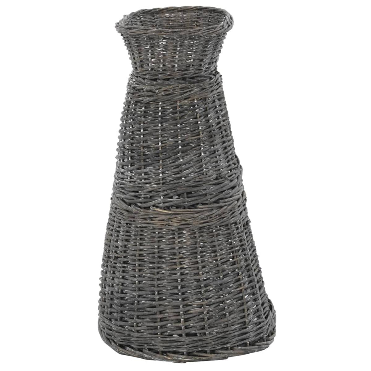 Cestas de gatos 3 uds con cojines sauce natural gris 47x34x60cm