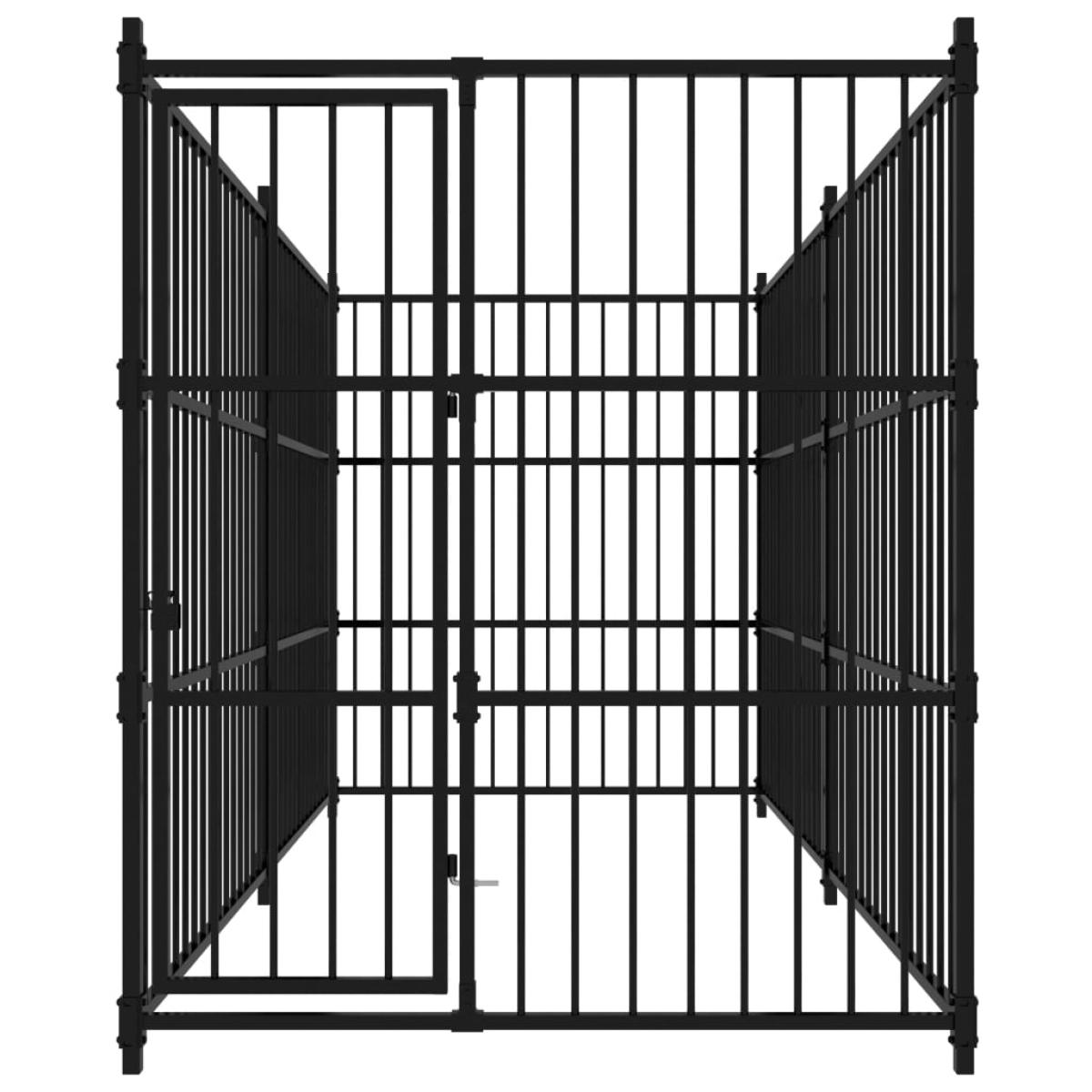 Perrera de exterior 300x150x185 cm