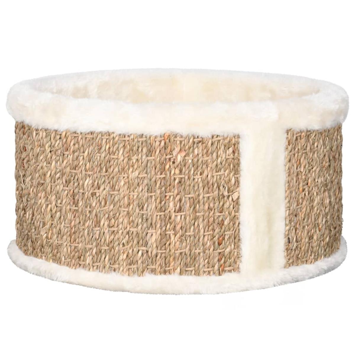 Cesta redonda para gatos 36 cm hierba marina